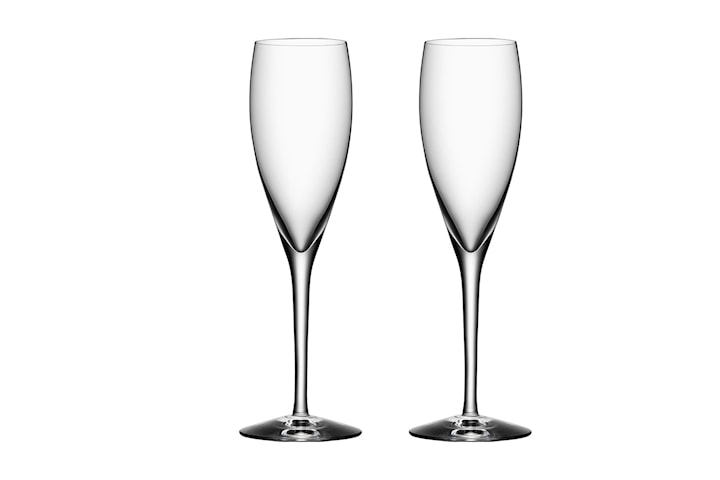 Orrefors More champagneglas 18 cl 2-pack
