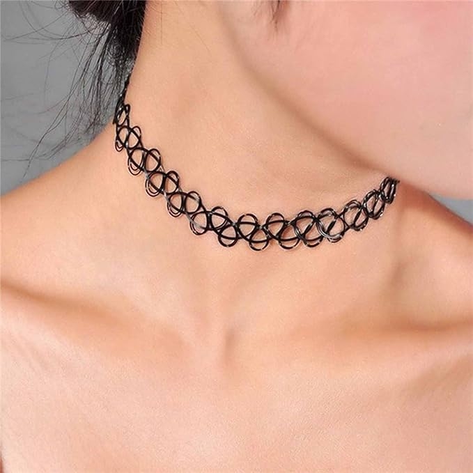 Halsband choker 5-pack
