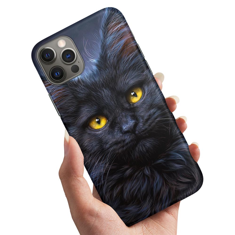 Mobildeksel Svart Katt for iPhone 11