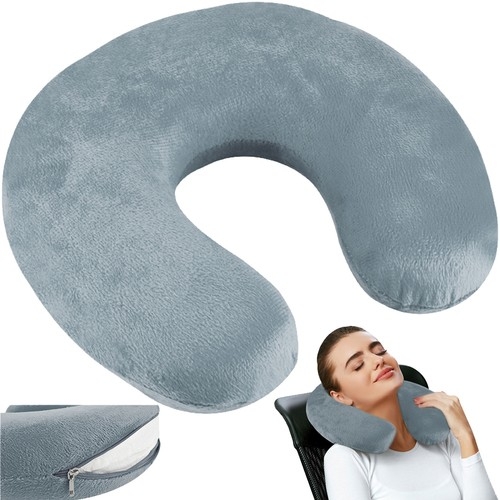 Resekudde med memory foam
