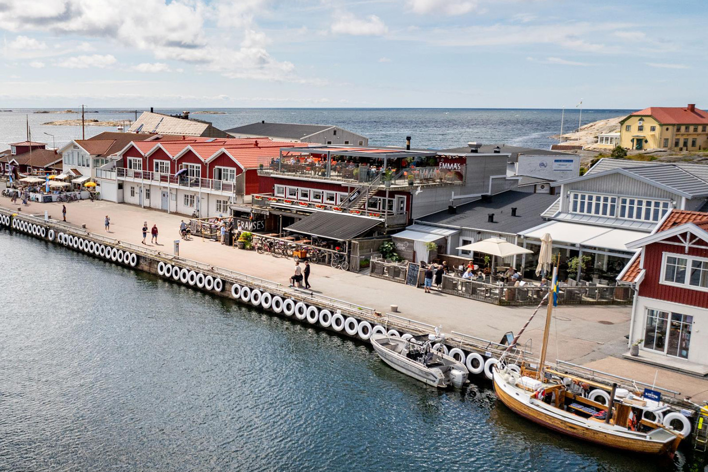 2-rätters hos Franses Skärgårdspub på Hönö