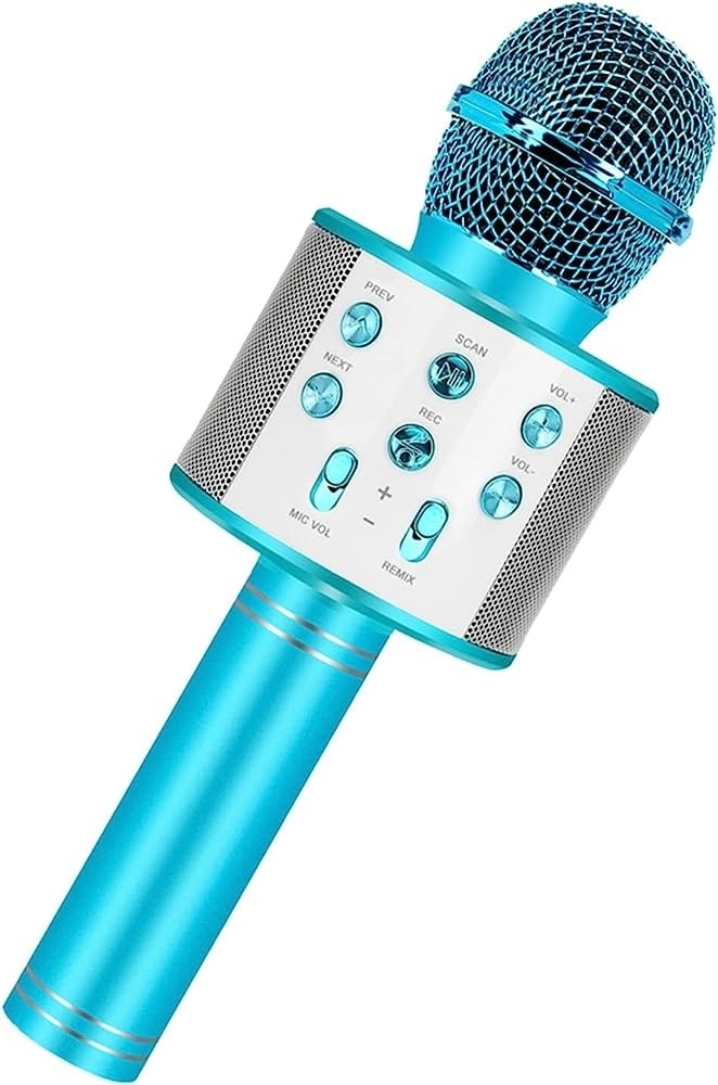 Product Image for Karaoke mikrofon med högtalare