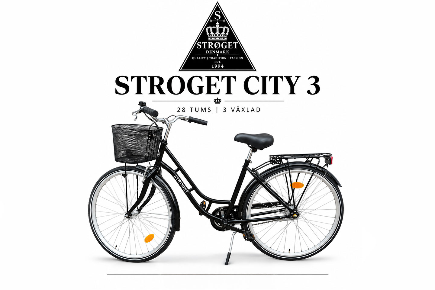 3 växlad damcykel 28 tum Ströget från Cykelhörnan