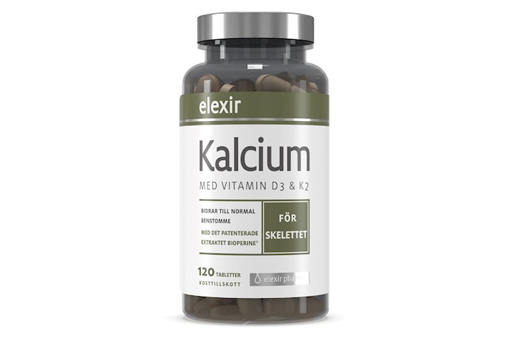 Kalcium 120 tabletter Elexir Pharma