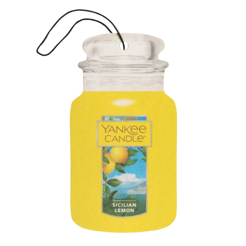 Product Image for Yankee Candle Car Jar Air Freshener Sicilian Lemon