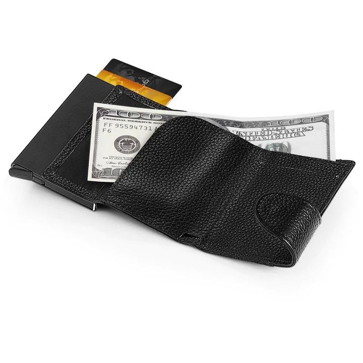 Bitmore rfid blockerande plånbok i 100% äkta läder (3 av 5)