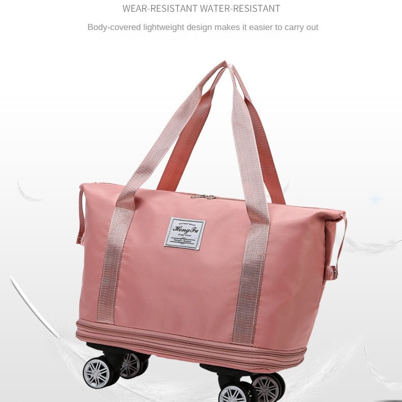 Hopfällbar och justerbar resväska med avtagbara hjul (1 av 16)