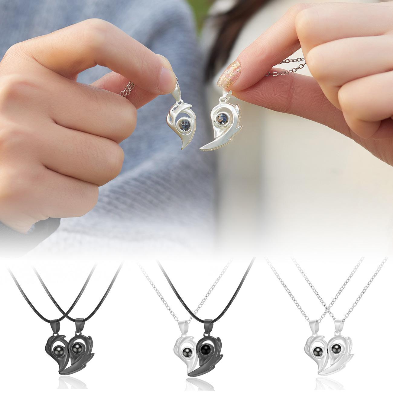 Product Image for Vänskapshalsband "Eye of the heart" - Elegant och trendig design
