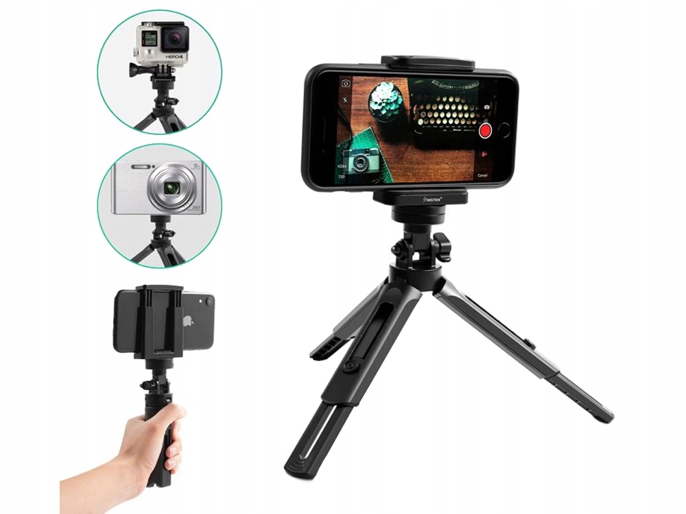 Selfie Mobile stativ med fleksible ben