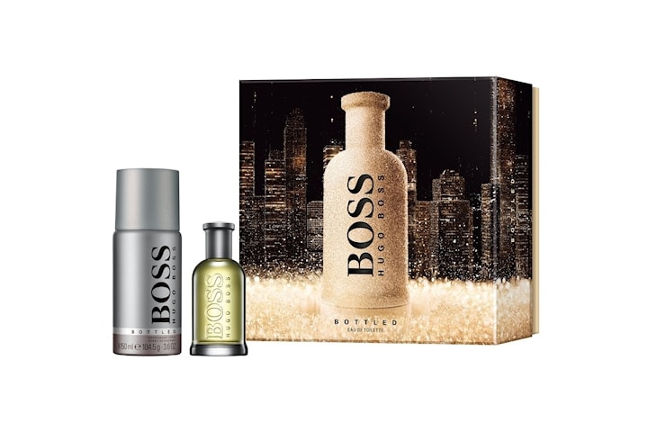 Giftset Hugo Boss Bottled Edt 50ml + Deospray 150ml