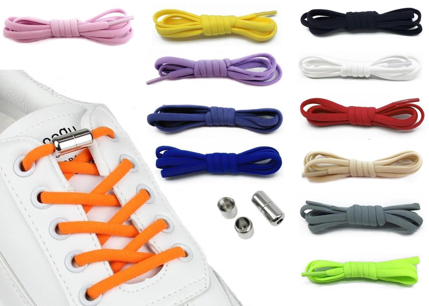 Reverse buckle Lazy Shoelaces 2-pack