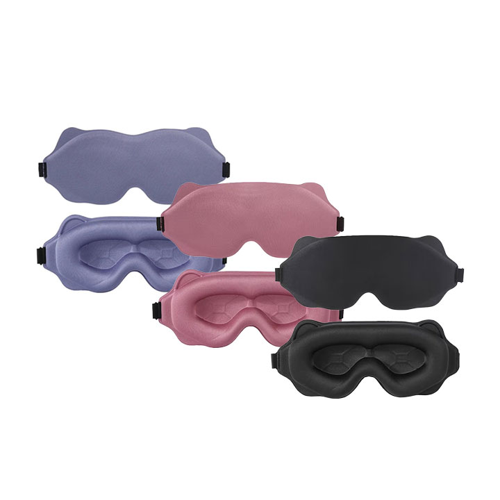 Pustende sovemaske, 2-pack