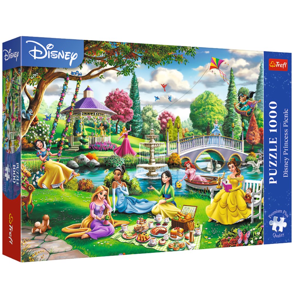 Pussel 1000 bitar Disney Princess Picnic 68x48 cm