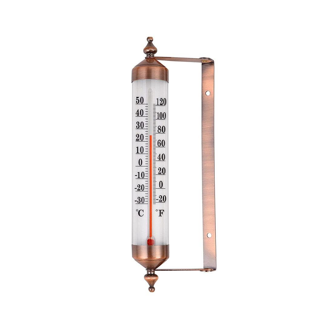 Trådløst utendørstermometer i Celsius og Fahrenheit