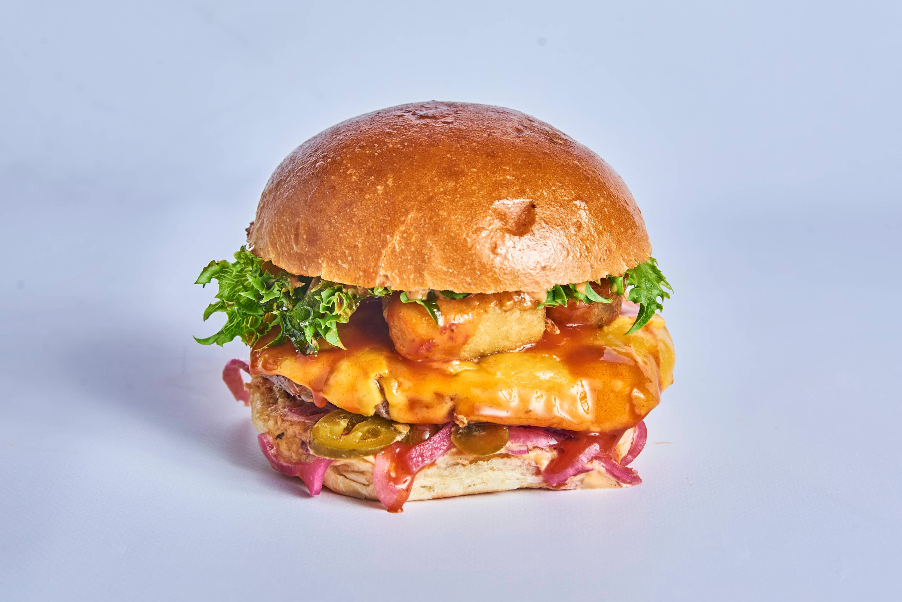 Nyt en valgfri burger m/ fries, drikke & dipp hos The Greasy House (21 av 46)