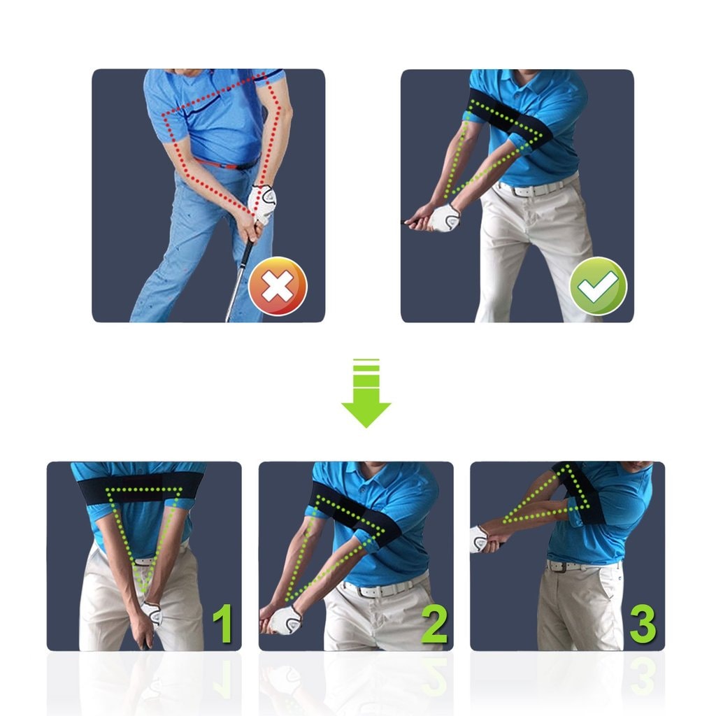 Korrigeringsbelte for golfsvingen (2 av 13)