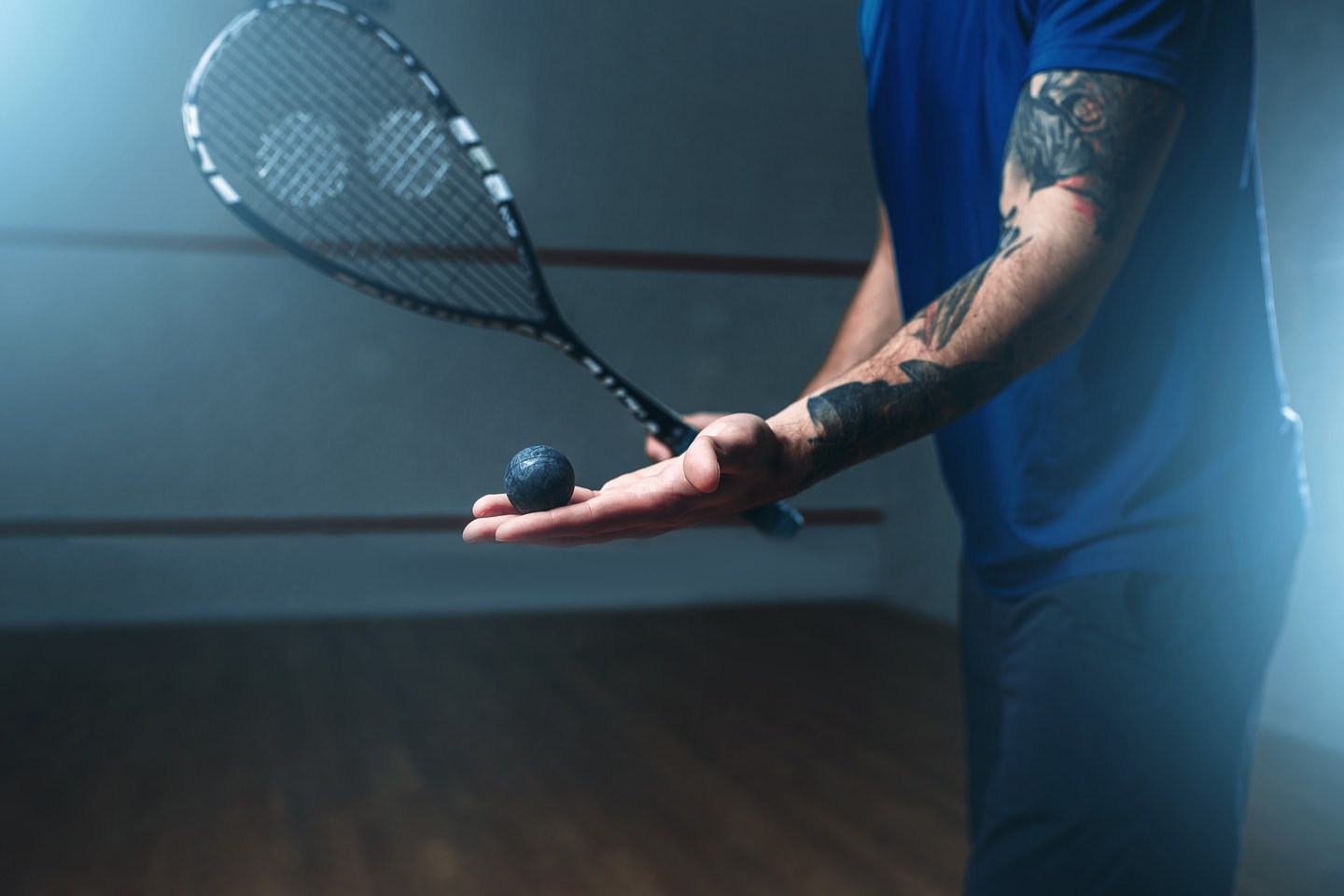Spela squash inkl. boll och racket för 2 (1 av 3)