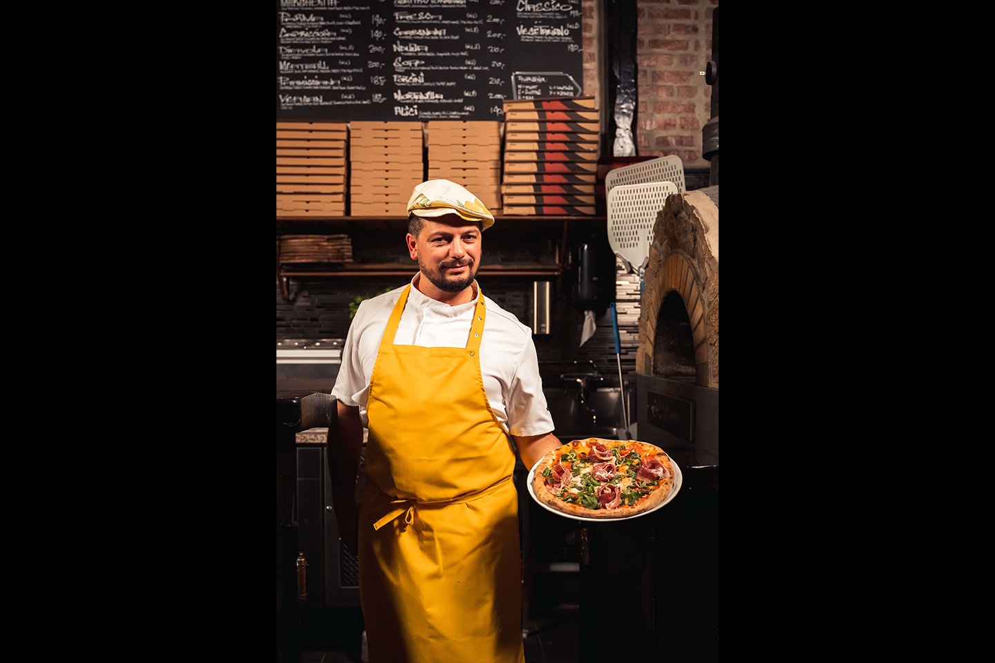 Nyt en deilig valgfri autentisk italiensk pizza hos Ghost på Majorstuen (7 av 8)