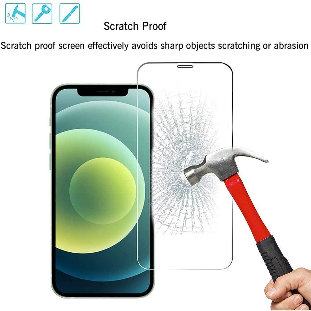 6-pack iPhone 12 Pro Stark Härdat Glas Skärmskydd + linsskydd (2 av 6)