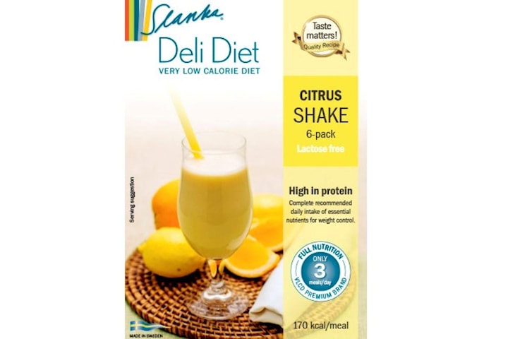 Slanka Citrus Shake 6-pack Laktosfri. Viktnedgång Banta