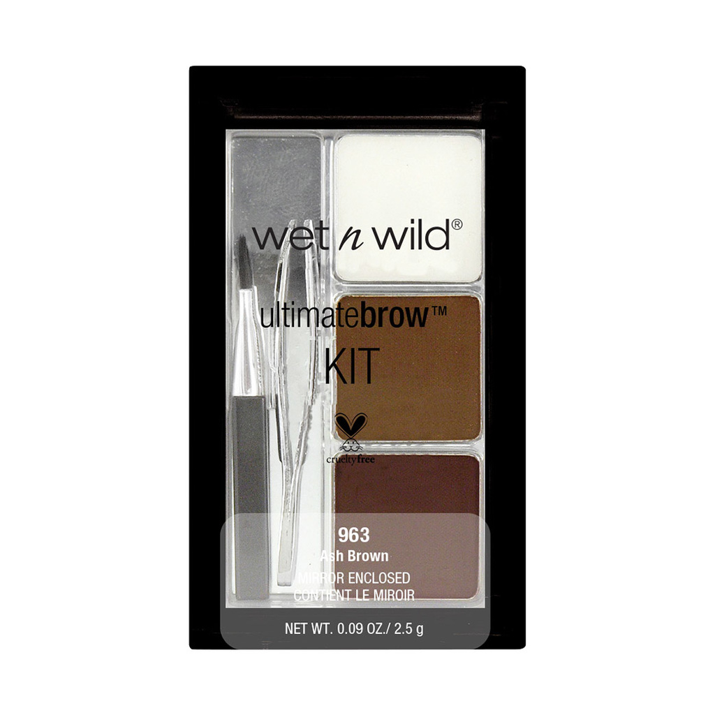 Product Image for Wet n Wild Color Icon Brow Kit - Ash Brown 2,5g