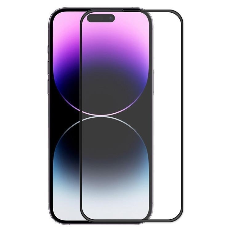 Skjermbeskyttelse i glass iPhone 16 Pro fullskjerm