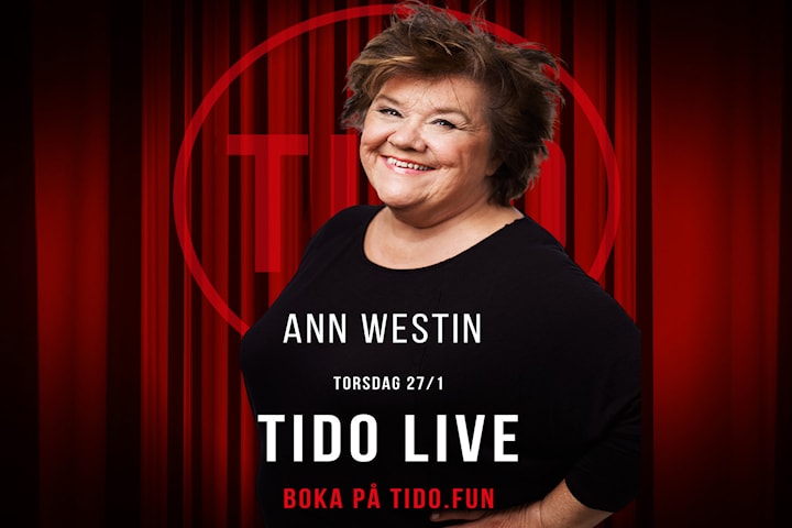 Stand-up inkl Cava, Vin, Öl eller alkoholfritt på Tido Live