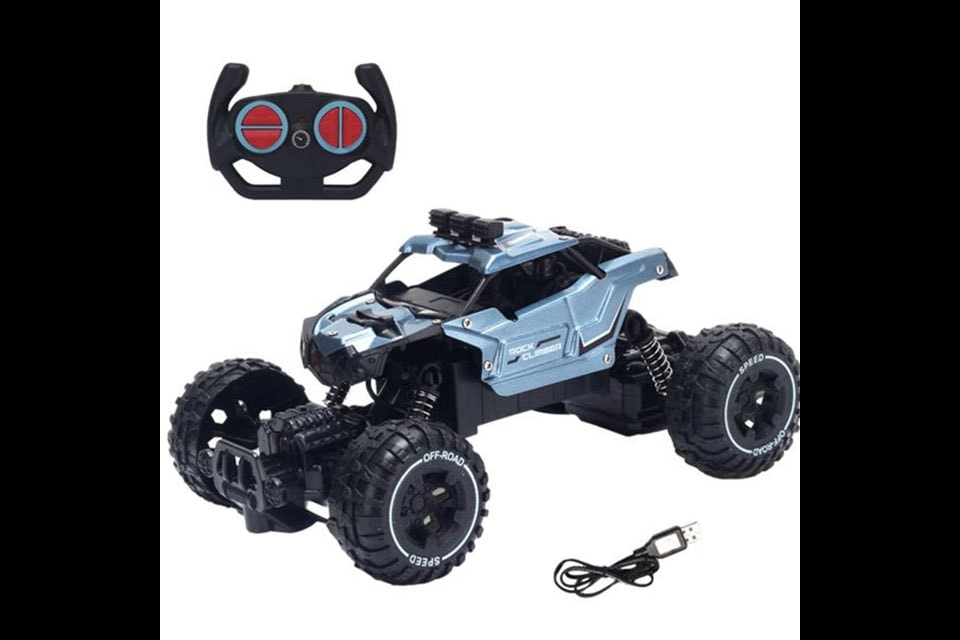 Monster truck leksaksbil med höghastighets fjärrkontroll (4 av 5)
