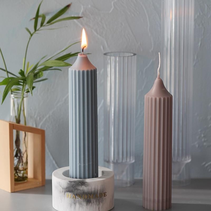DIY - Candle molds - lång stång - Gjutform - Ljusform (1 av 5)