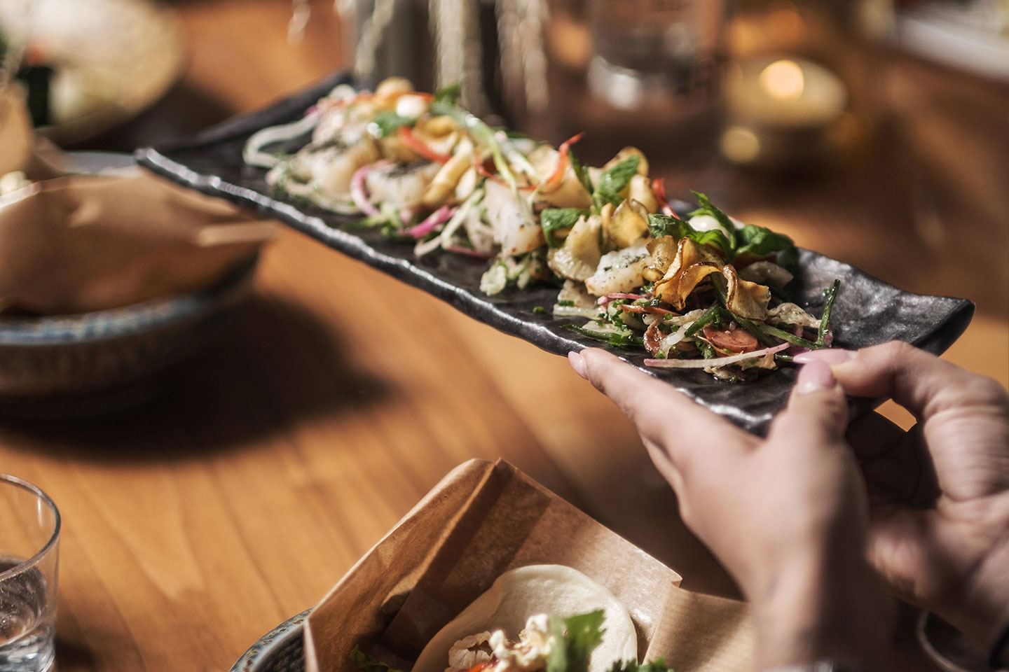 "Choose not to choose" 5-rätters middag hos OGBG vid Stenpiren