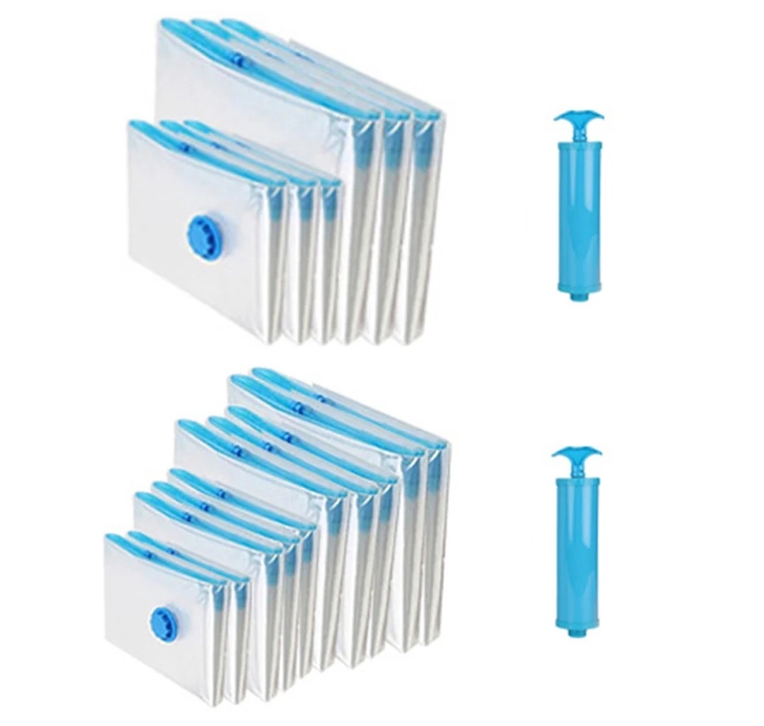 Gjennomsiktige vakuumposer sett