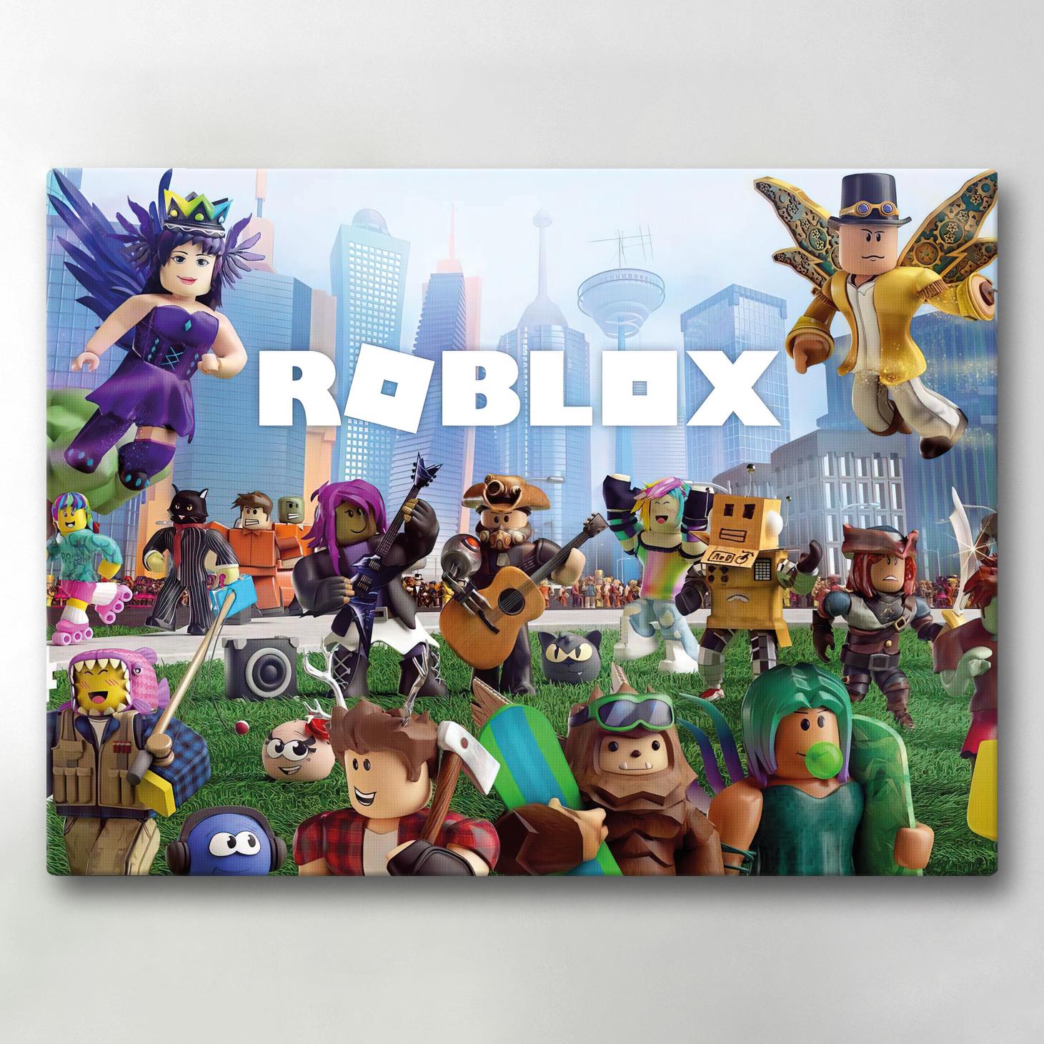 Canvastavle Roblox 40x30 cm