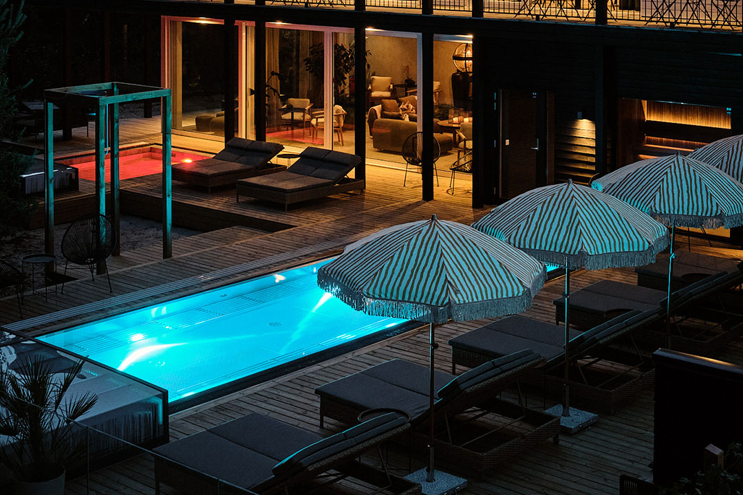 1 natt för 2 med Pool Lounge och frukost på Strandvillan Ljunghusen