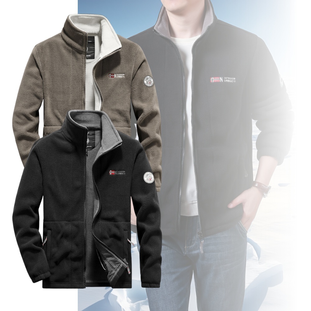 Varm Norway Fleecejacka