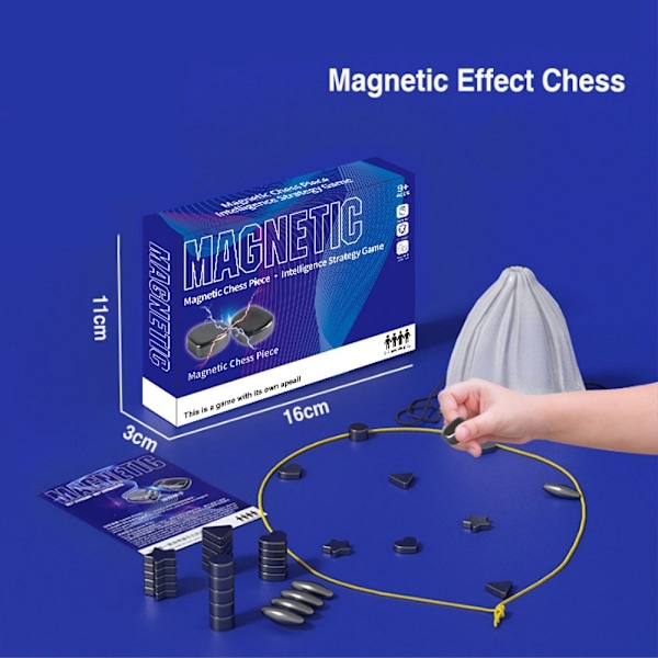 Product Image for Magnetiskt Schackspel Pusselstrategispel Brädspel - Roligt Magnetiskt Brädspel -julklappar