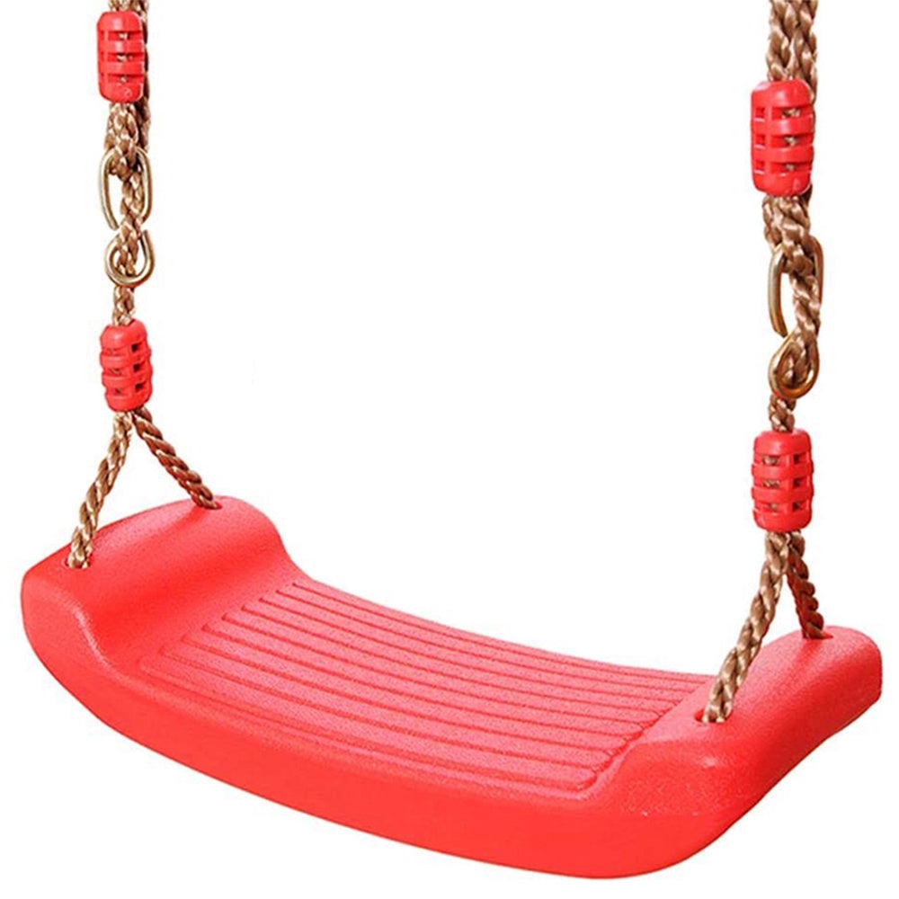 Trädgårdsgunga för barn plast röd 44x17 cm max 100 kg
