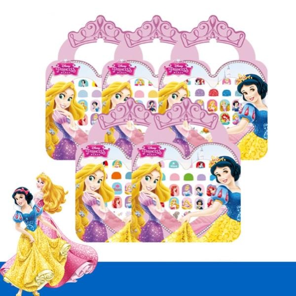 Disney prinsessor pyssel makeup - Nagel stickes 100st  (6 av 12)