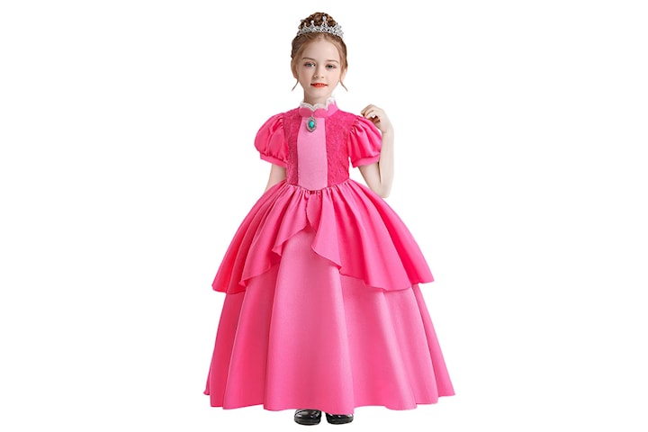 Rosa prinsessklänning barn