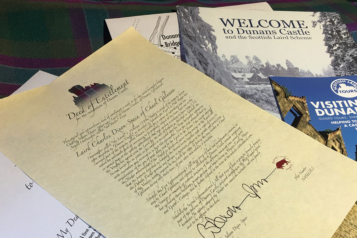 Bli en Lord eller Lady - Få en tittel og ditt eget jordstykke i Skottland