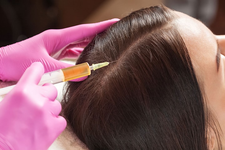 PRP-behandling för hår, ansikte eller dekolletage hos LD Beauty
