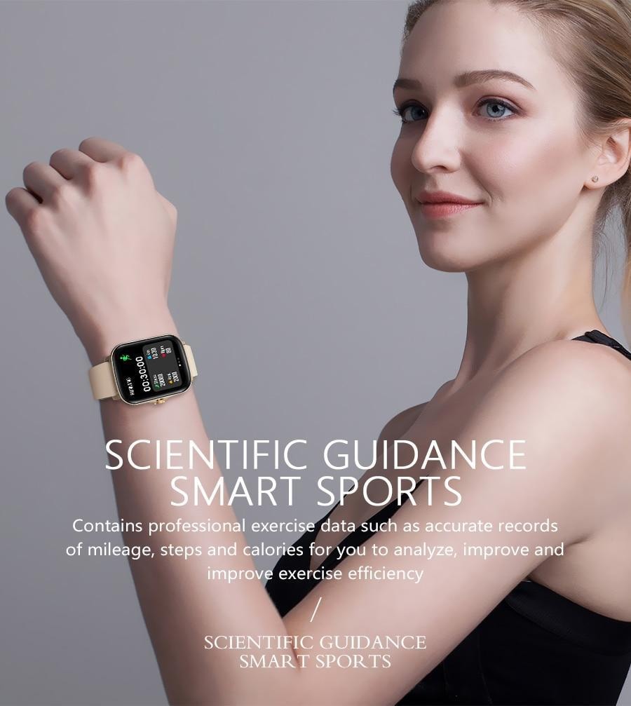 Smart Watch - Aktivitetsarmbånd Y20 med mange funksjoner (17 av 21)