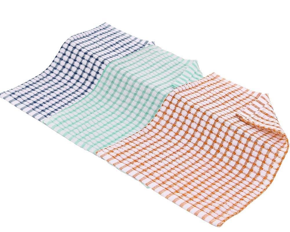 Tre kjøkkenhåndklær i tre forskjellige farger (3 av 14)