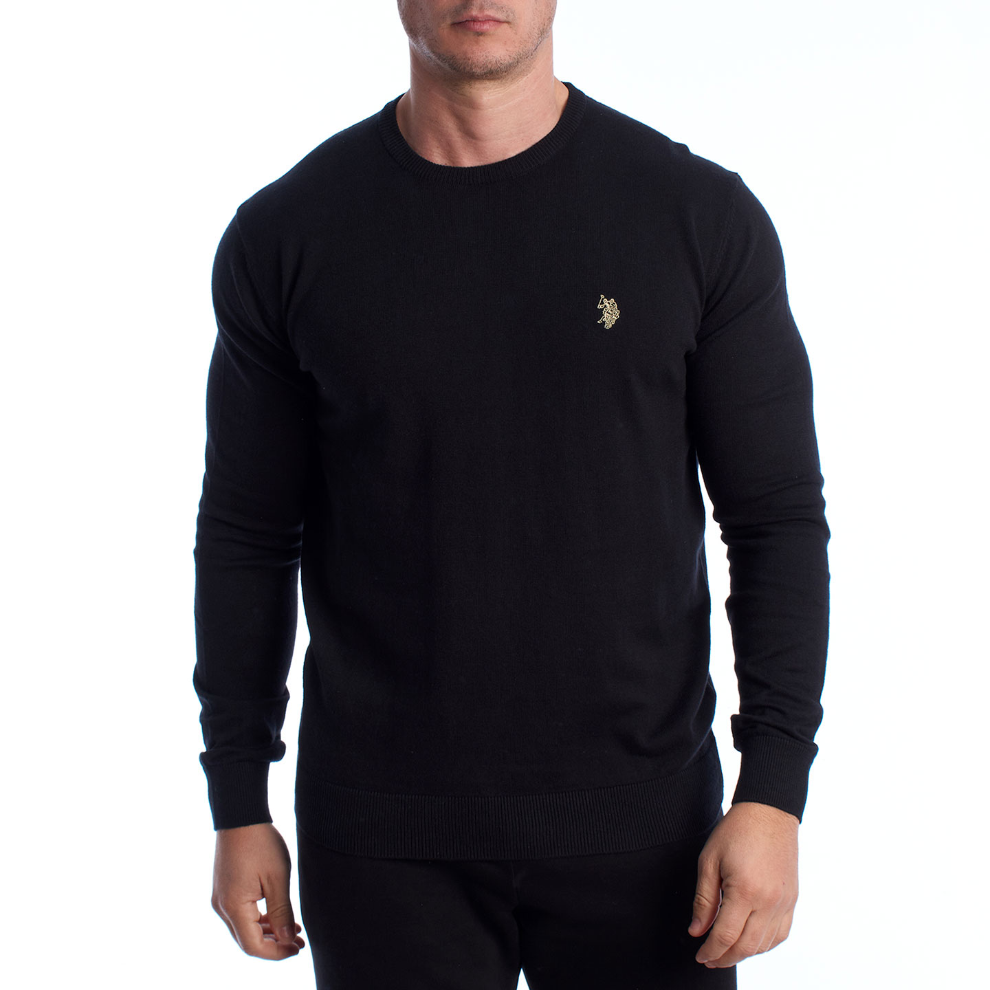 U.S. Polo Assn sweatshirt svart herr