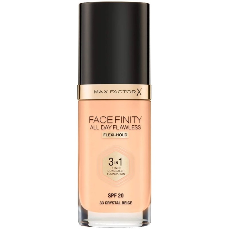 Product Image for Max Factor Facefinity 3 In 1 Foundation 33 Crystal Beige