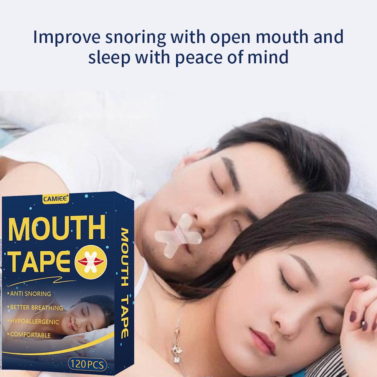 QuietDreams munnbånd for bedre søvn (1 av 4)
