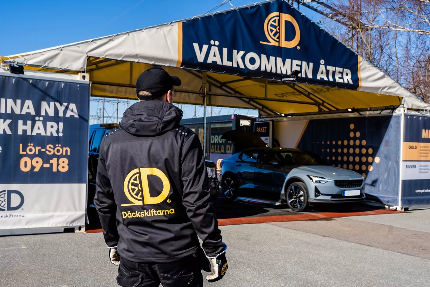 Däckbyte hos Däckskiftarna i Nacka, Rotebro, Stuvsta & Värmdö