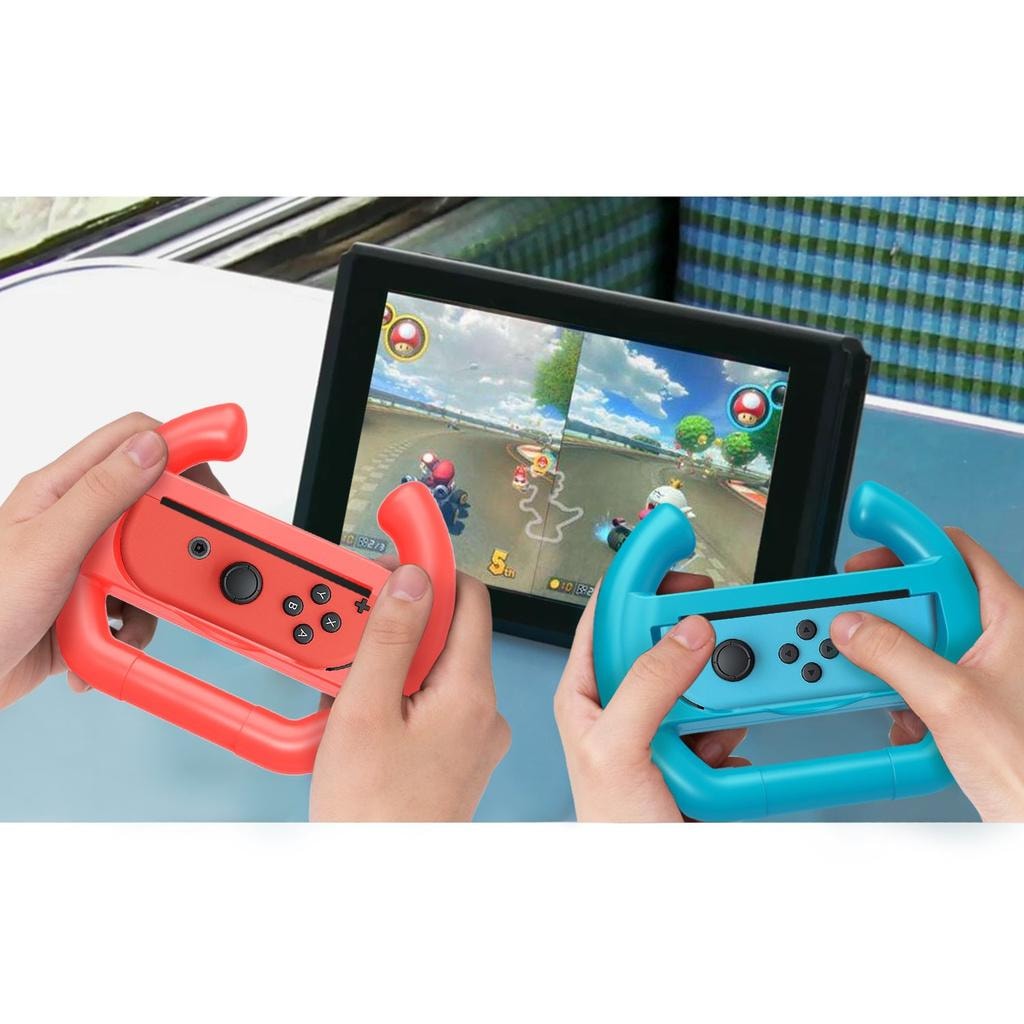 Ratt till Nintendo Switch Joy-Con 2-pack Röd/Blå (4 av 7)