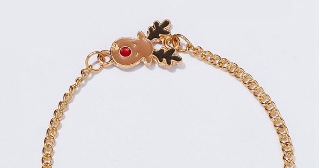 Product Image for Vackert roligt armband ren jul rudolf med röda mulen