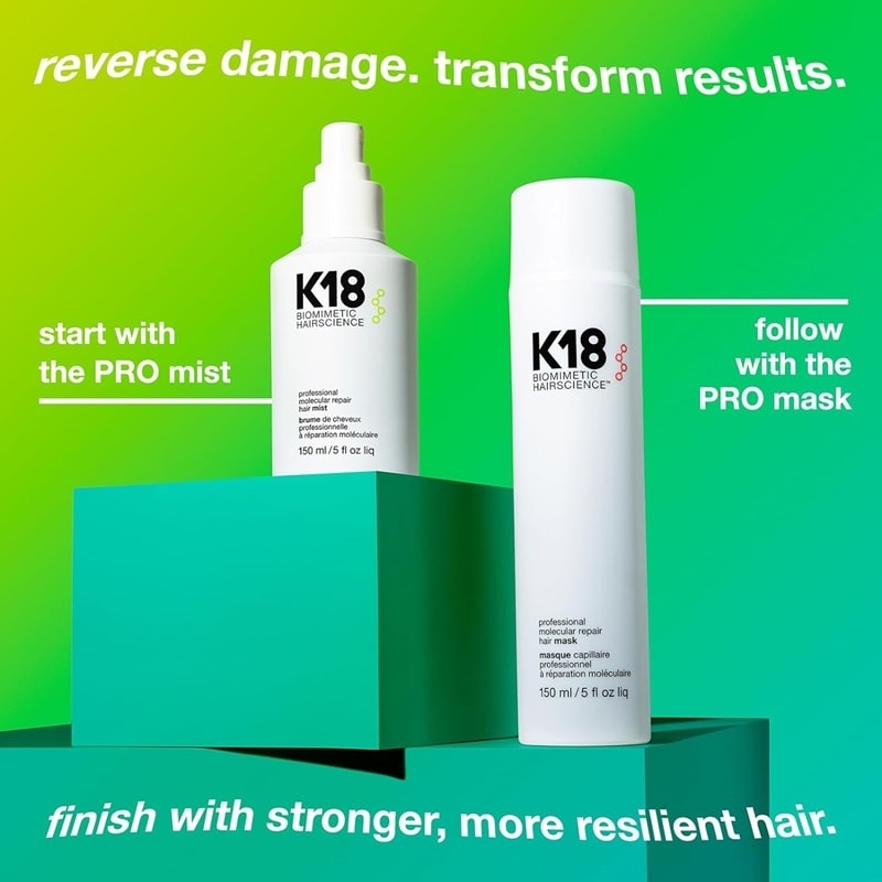 K18 Professional Molecular Repair Hair Mist 150ml (5 av 6)