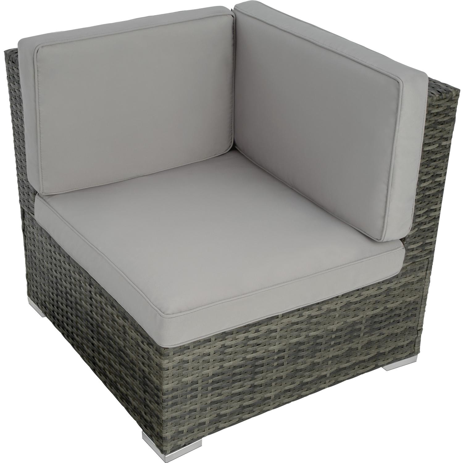 Hagemøbel sofagruppe poly rotting Venezia - grå (2 av 10)